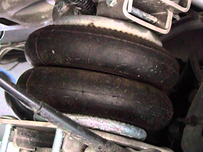 La suspensión neumática del automóvil